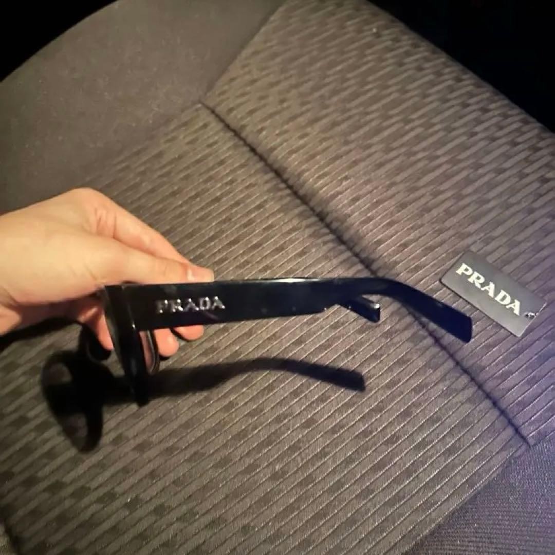 Prada Sunglasses Rectangular Frame UV Protected U… - image 2