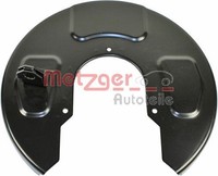 Spritzblech Bremsscheibe Hinten Links Metzger 6115097 FÜR Ford Seat VW