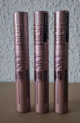 3x Maybelline New York Mascara Lash Sensational Sky High Black Waterproof