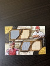 2025 Museum Collection Albert Pujols Yadier Molina Legends Quad Relic /75 Jersey