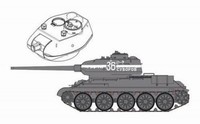 T-34/76 Model 1943 / 1:35 - Cmk 3070