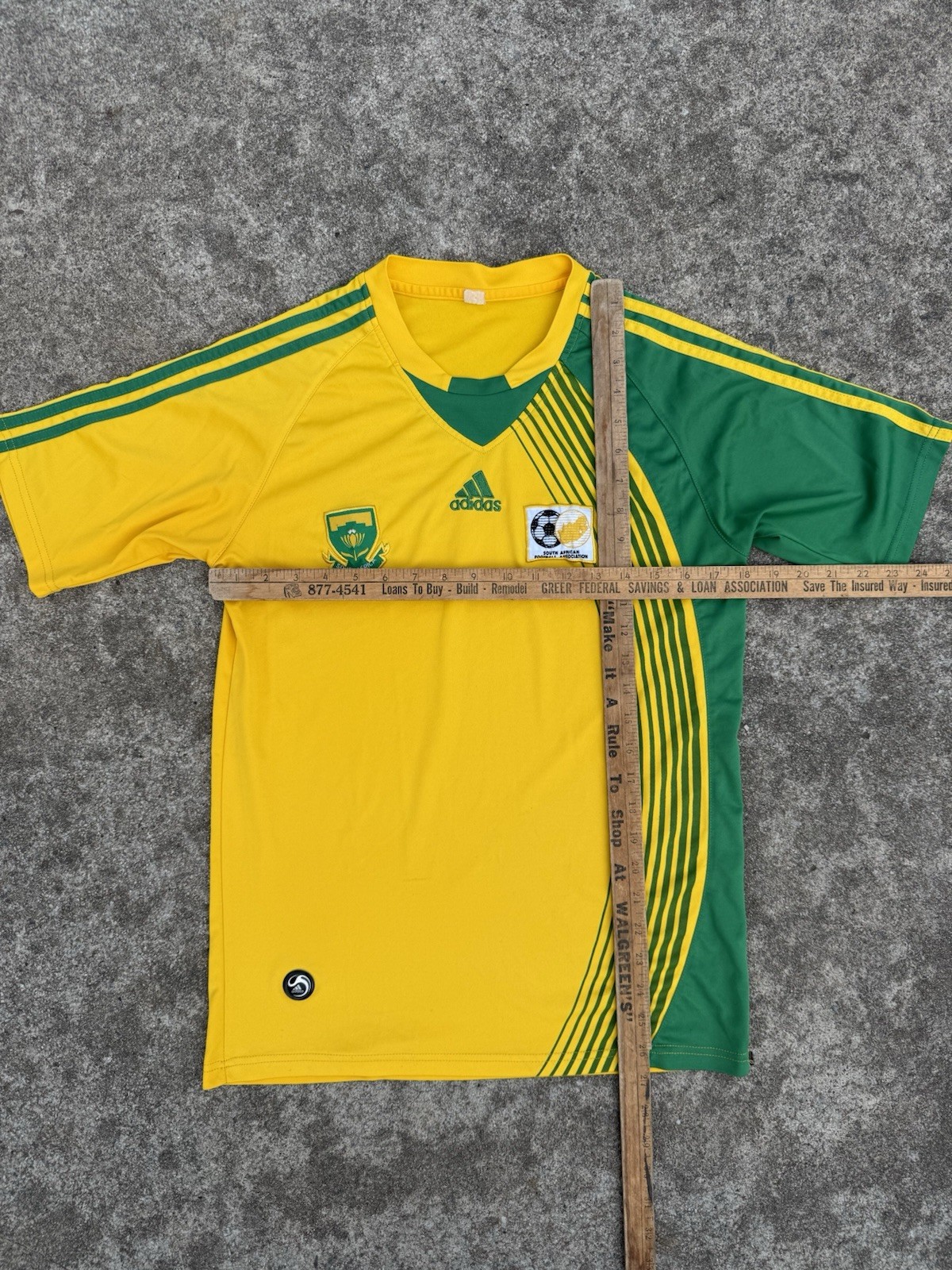 Vintage 2009 Men’s Adidas South Africa Jersey FIFA Confederations Cup Sz Small