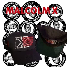 malcolm x snapback Hat 