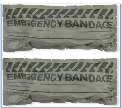 RHINO RESCUE 6'' Emergency Compression Bandage Dressing Israeli First Aid Kit