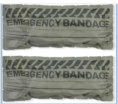 #ad RHINO RESCUE 6quot; Emergency Compression Bandage Dressing Israeli First Aid Kit $5.69