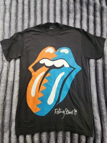 Rolling Stones Concert Shirt S-M The North Amer 1980s vintage concert t-shirt, vintage, single stitch, B+ condition