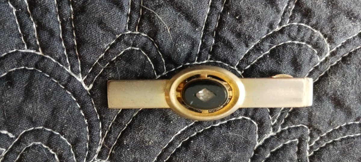 Diamond Tie Clasps & Tacks for Men for sale - eBay