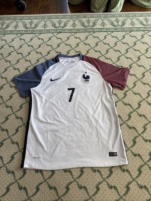 Griezmann #7 France 2016/17 MNT Away L Rare Jersey Nike Soccer | eBay