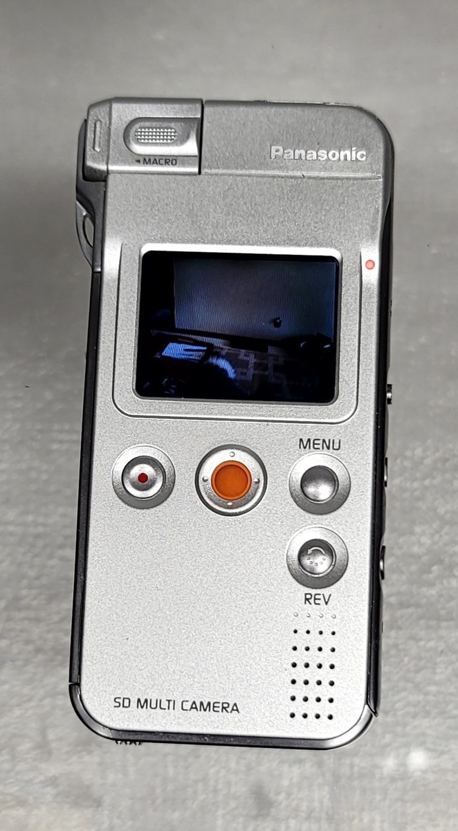 Panasonic D Snap SV AS10 Silver Slim Multi Camera 2MP Video Audio