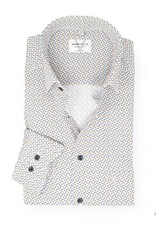 Marvelis men's business shirt long sleeve non-iron modern fit, pattern, New Kent