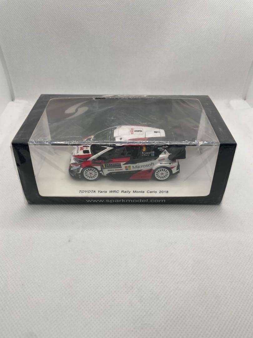 Spark Toyota Yaris Wrc Team Toyota Gazoo Racing Wrt N 9 7th Rally Montecarlo 2018 E.lappi J.ferm 1:43 S5959