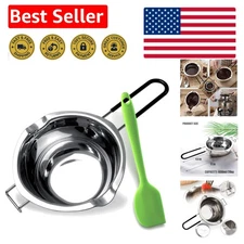 Versatile 600ml Double Boiler with Heat Resistant Handle for Cooking Delicacies