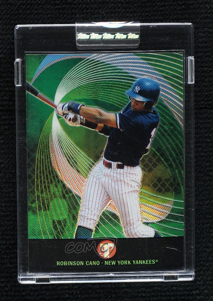 2003 Topps Pristine Uncirculated Refractor 59/99 Robinson Cano #181 b8h