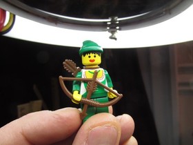 VINTAGE 1990 LEGO Forestwoman Minifigure Forestmen Castle Forest Woman SET 6071