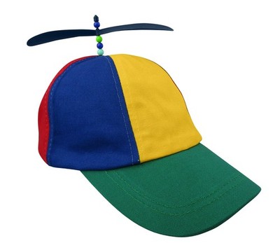 Adult Tom Propeller Beanie Hat Clown Costume Baseball Helicopter