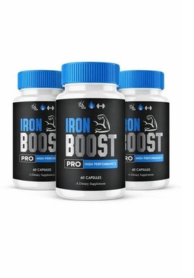 Iron Boost PRO High Performance Supplement ED Stamina pills for MEN 180ct