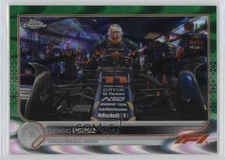 2022 Chrome Formula 1 F1 Racers Green RayWave Refractor 8/99 Sergio Perez 0n64