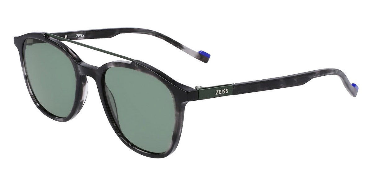 Zeiss ZS22518S Sunglasses Men Black Tortoise Square 52mm New  display picture 1