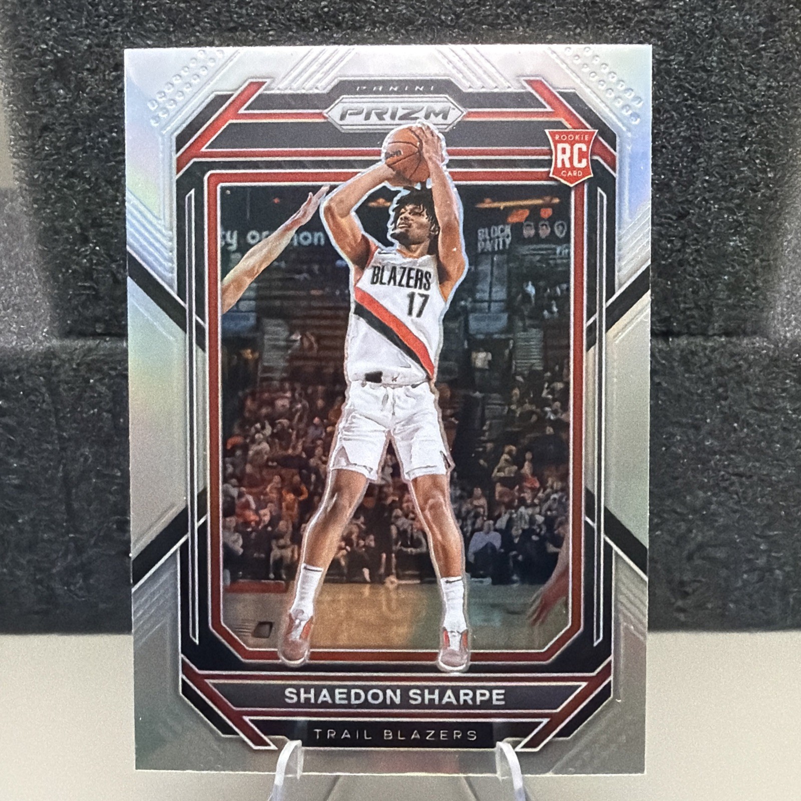 Shaedon Sharpe 2022-23 Panini Silver Prizm RC #250 Rookie