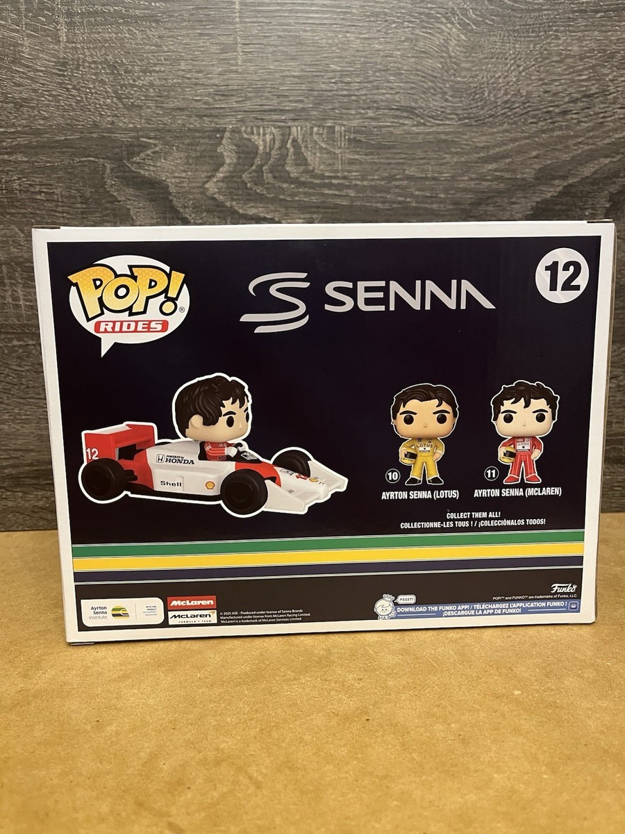Funko POP! Rides Formula 1 McLaren Ayrton Senna Super Deluxe