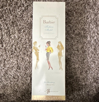 Mattel Barbie BFMC  The Secretary  Silkstone Body Gold Label 12in L7322 2005