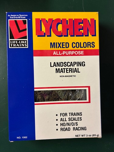 Trenes realistas material de paisaje color mezclado liquen artículo 1064 caja sellada | Zustand: New