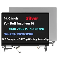 14" for Dell Inspiron 14 7430 7435 2-in-1 WUXGA LCD Touch Screen Complete Silver