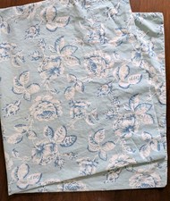 Vintage Rare Ralph Lauren MEADOWLAND Pillowcase Standard USA Blue Rose Floral