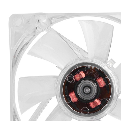 (Blue) 80mm LED Licht 12V 4Pin Mute PC Gehäuse Lüfter Computer Kühler - Afbeelding 11 van 22