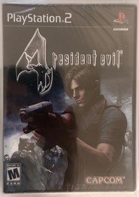 Resident Evil 4 (PS2) WATA 9.6 A+ Sealed Black Label FIRST PRINT not VGA CGC PSA