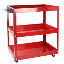 Carrello porta attrezzi a tre livelli carrello officina garage con ruote girevoli resistente