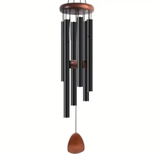26" Aluminum Wind Chimes – Deep Tone Outdoor Garden Decor, Gift-Ready