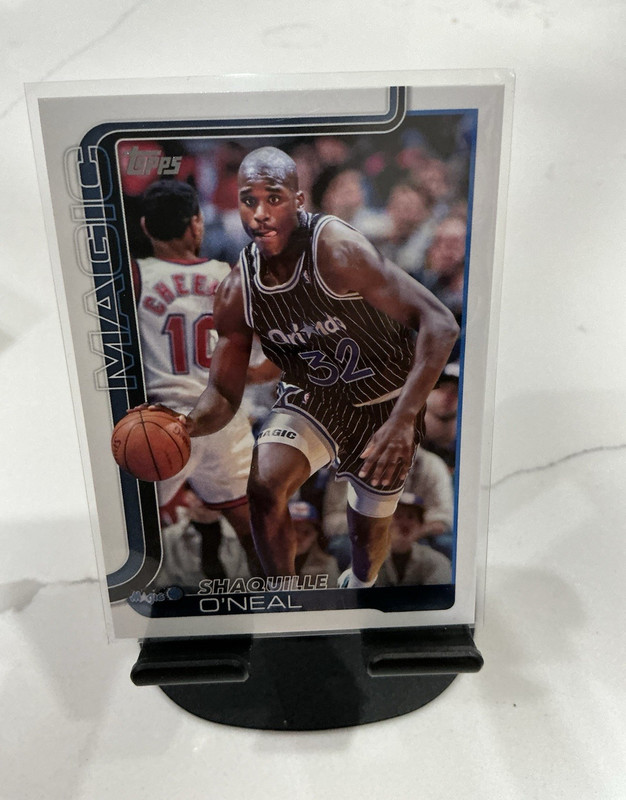 Topps 2025-26 Shaquille O'Neal #260 Base Set Orlando Magic NBA Basketball