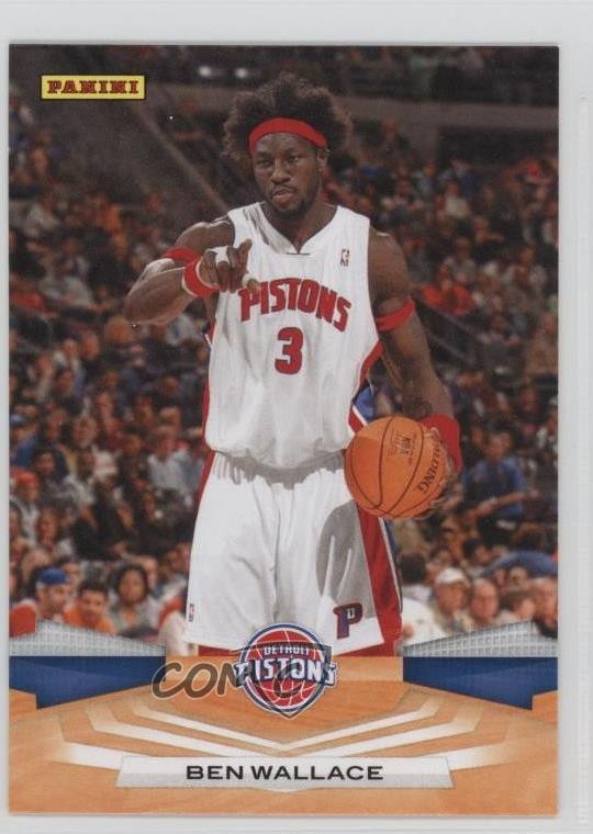 2009-10 Panini Ben Wallace #282 HOF 4k8