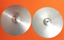 Vintage 70’s PAISTE Formula 602 Hihats 15" made in Switzerland