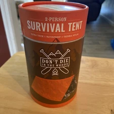 World's Toughest Ultralight Survival Tent • 2 Person Mylar Emergency Shelter ...