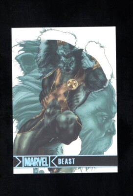 2012 RITTENHOUSE MARVEL'S GREATEST HEROES #4 BEAST HOLOFOIL
