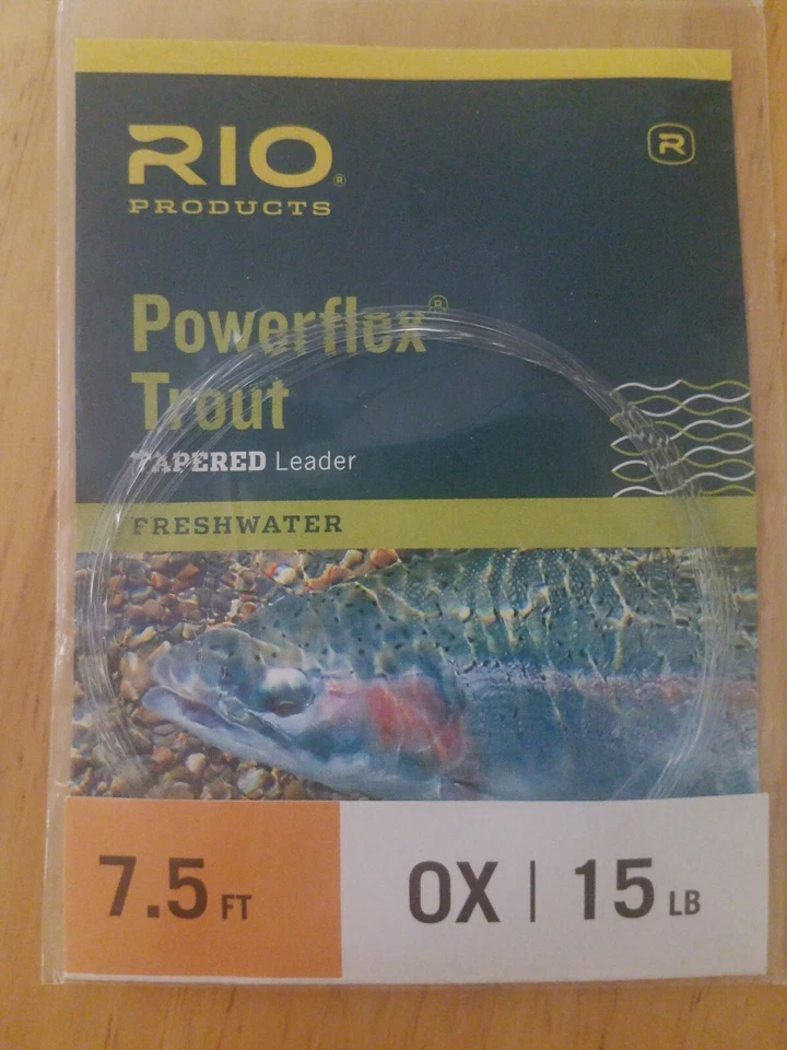 Líder de trucha RIO Powerflex agua dulce 7,5 pies Pesca Foto 2 de 4