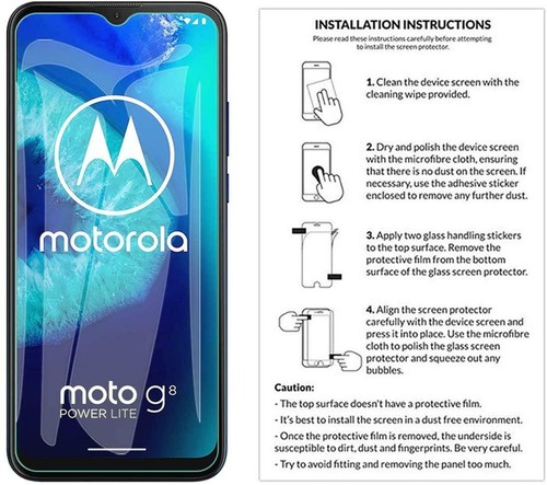 For Motorola Moto G8 Power Lite, XT2055 9H Tempered Glass Screen Guard Protector - Picture 12 of 12
