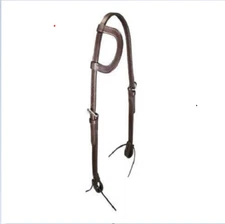 Tahoe Tack Premium Double Layer Leather Western Slip Ear Headstall