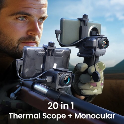 T2 Max Night Vision Scope Monocular 15mm Lens 1600 Yards Thermal Imaging Camera - Picture 8 of 17