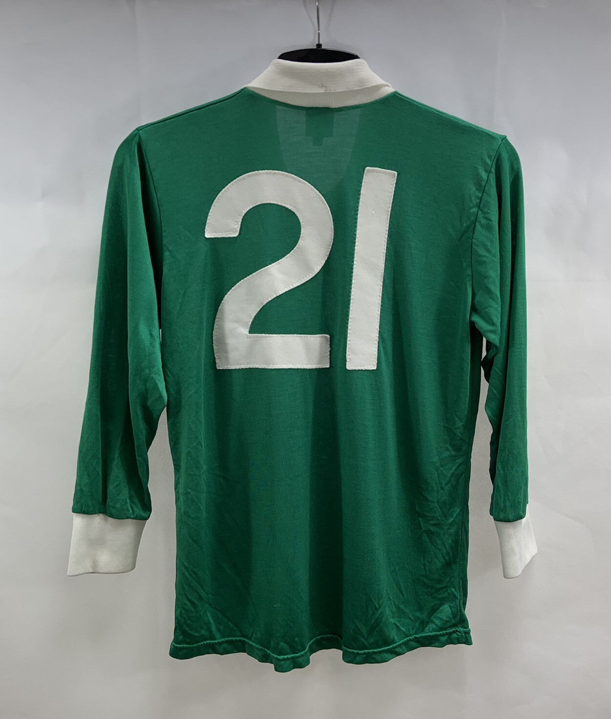 Camiseta gaélica de fútbol local Irlanda usada en partido plantilla O’Neills años 80’s (S) G346