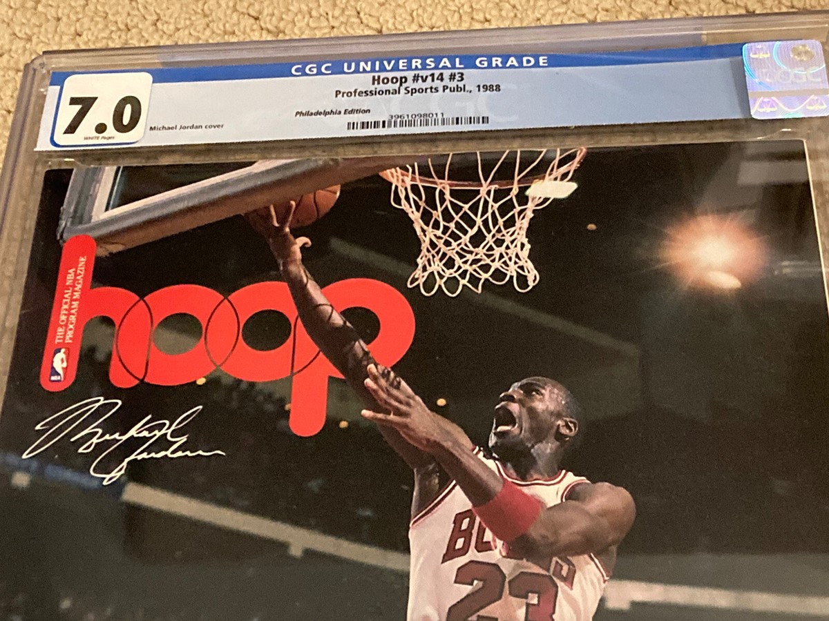 Michael Jordan Hoop Magazine 7.0 White Pages Newsstand | eBay