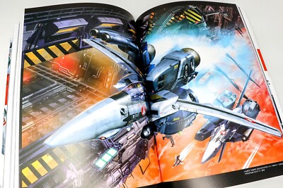Hidetaka Tenjin's Artistry of The First MACROSS Art Book (SEE