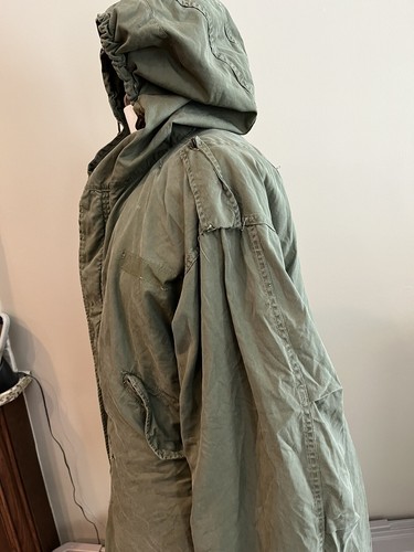 Vintage M-1951 Medium Fishtail Parka Shell W/ Liner # C - Picture 4 of 7