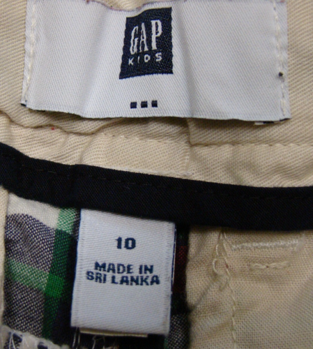 GAP KIDS Boys Size 10 Madras Plaid Shorts - Picture 3 of 6