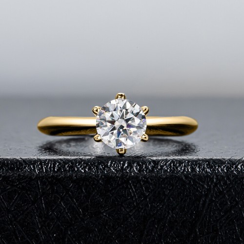 1/2/3/5ct Moissanite Engagement Rings D Color VVS1 Sterling Silver for Women - Picture 10 of 18