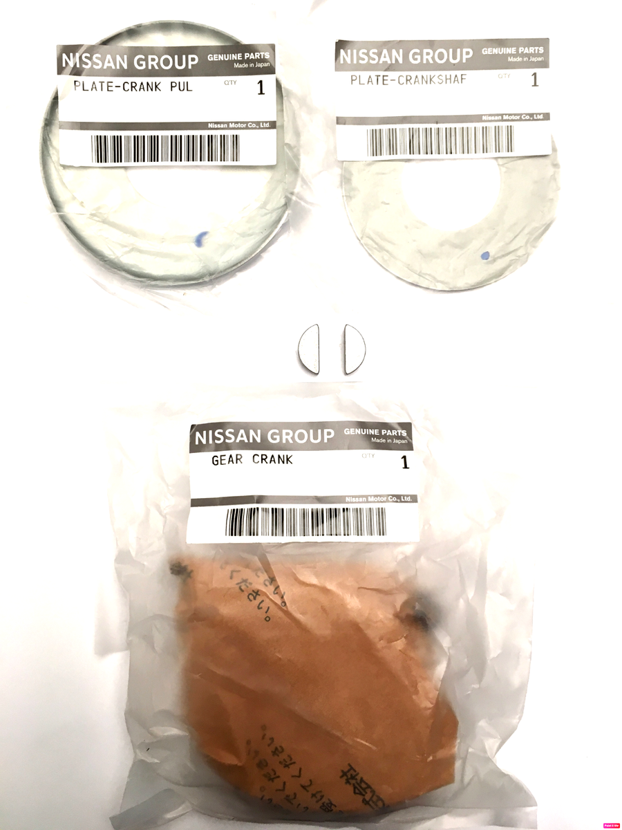 Genuine Timing Crank Pulley Gear Sprocket & Guide Kit For WC34