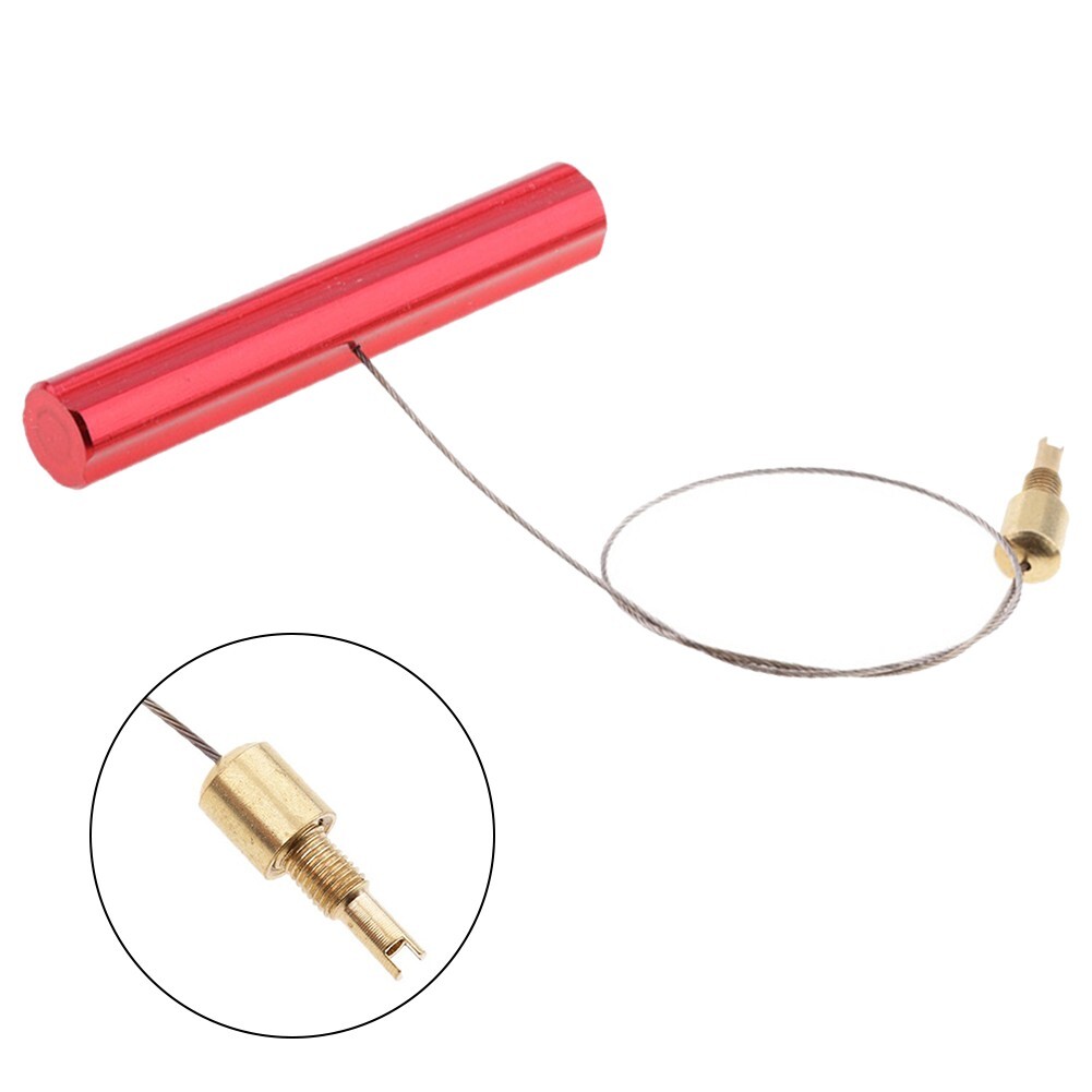 Easy to Use Tire Valve Stem Puller with Valve Core Remover Long Lasting