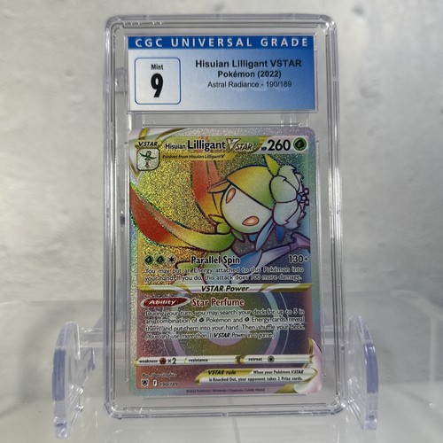 Hisuian Lilligant VSTAR graded CGC 9 for sale on eBay